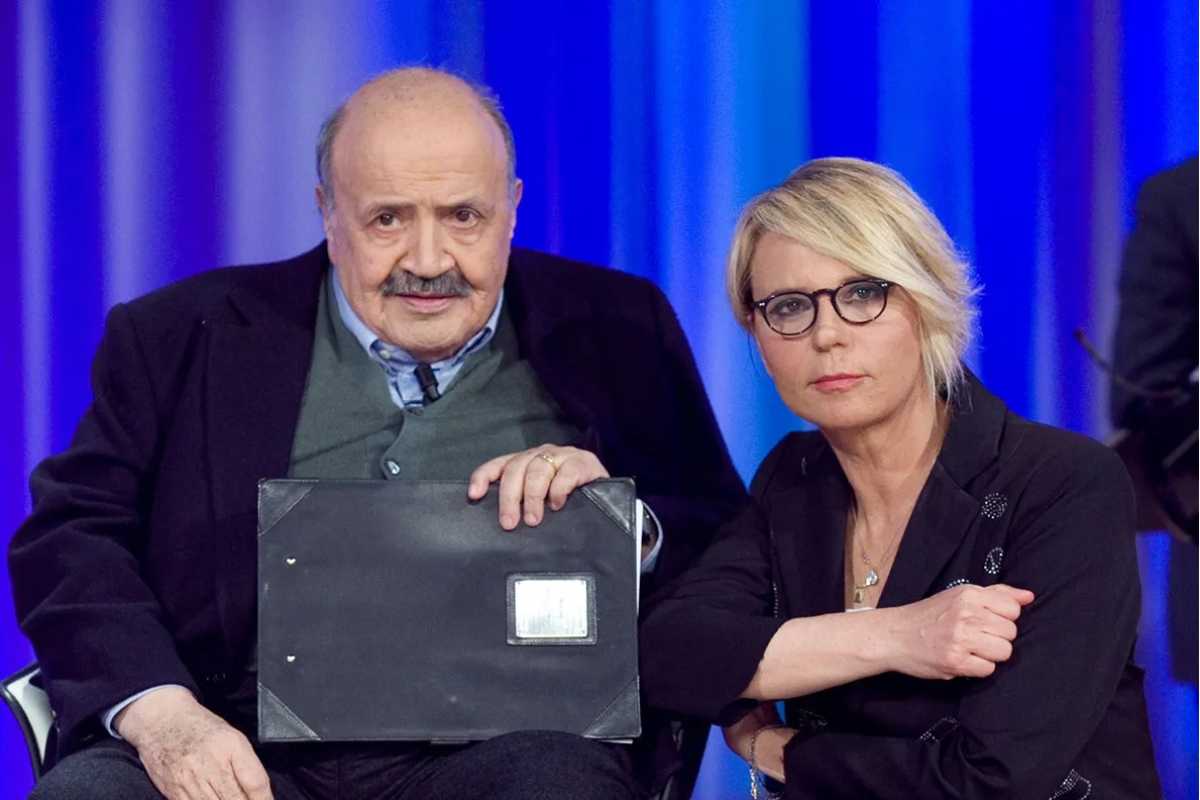 Maurizio Costanzo e Maria De Filippi