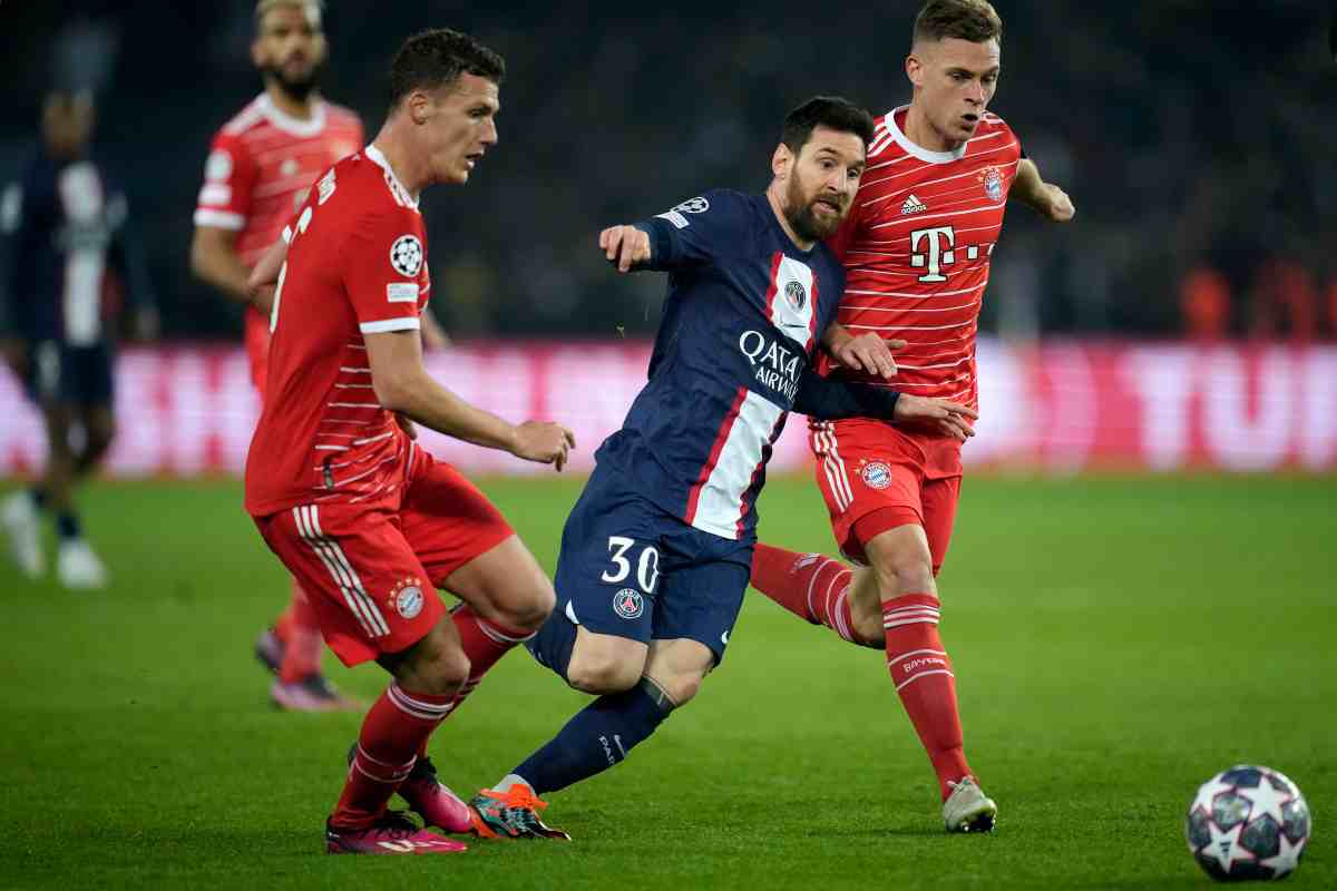 Messi in PSG-Bayern Monaco