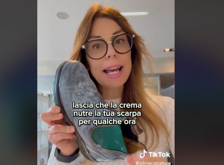 Nutrire le scarpe 