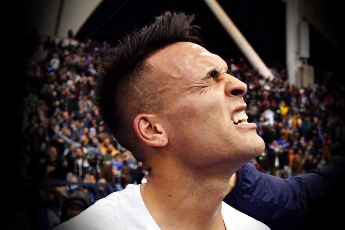 Lautaro Martinez disperato