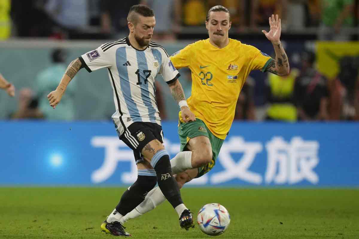 Papu Gomez ai Mondiali contro l'Australia