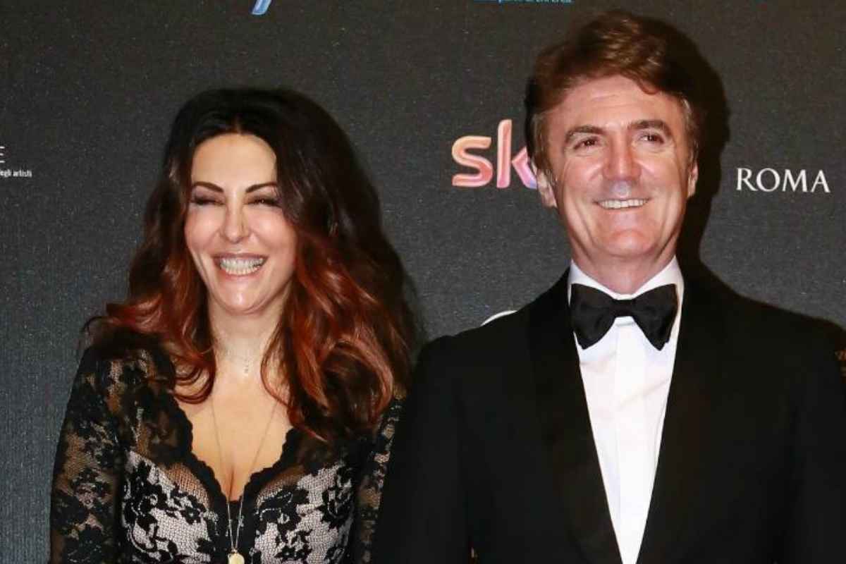 Sabrina Ferilli con il marito