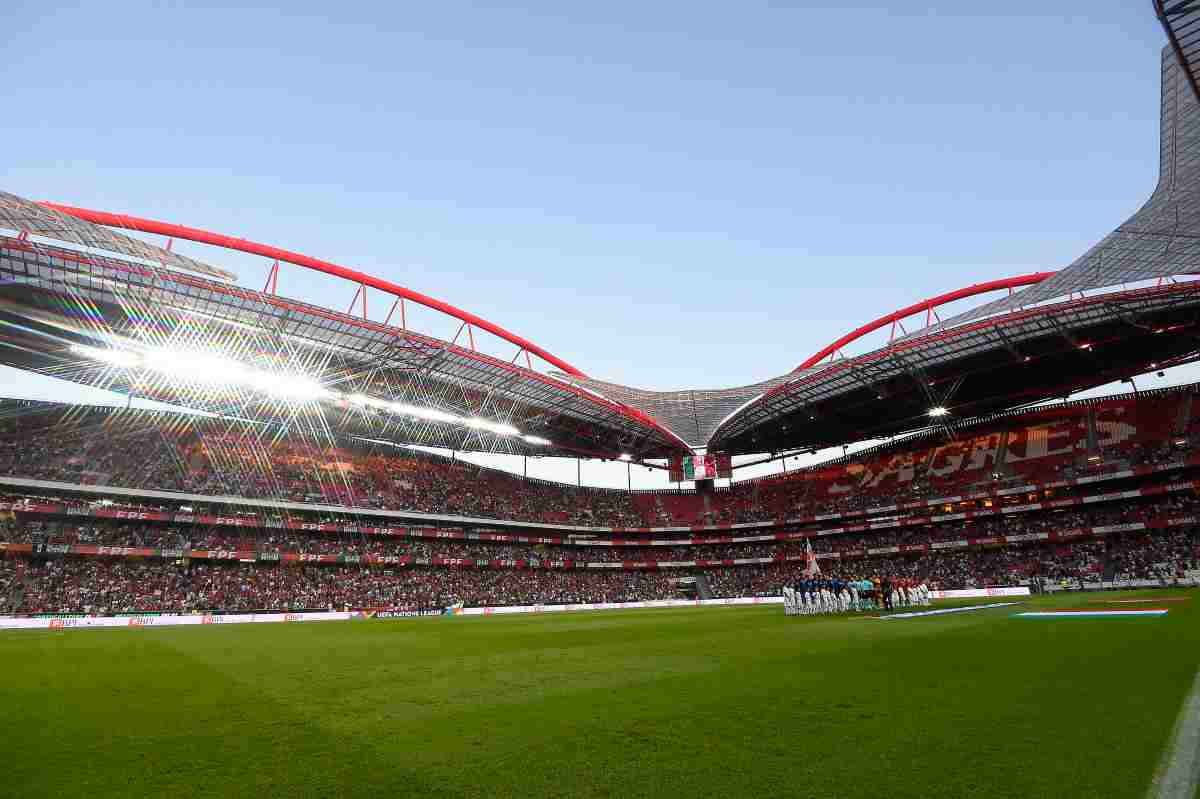 Lo stadio da Luz di Lisbona