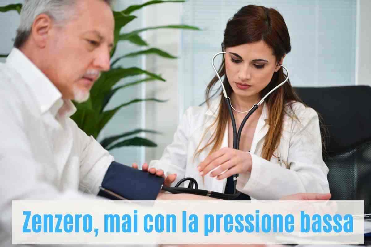 Zenzero mai con la pressione bassa
