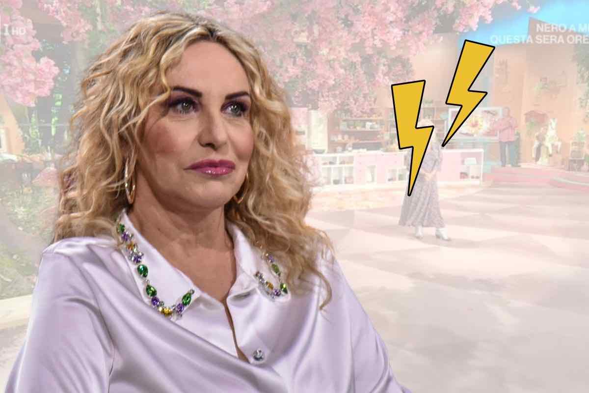 antonella clerici sbotta con lui