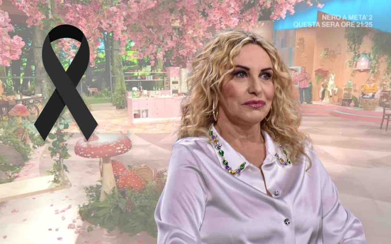 antonella clerici lutto
