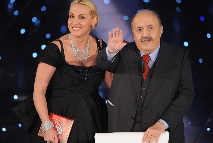 antonella clerici maurizio costanzo in tv