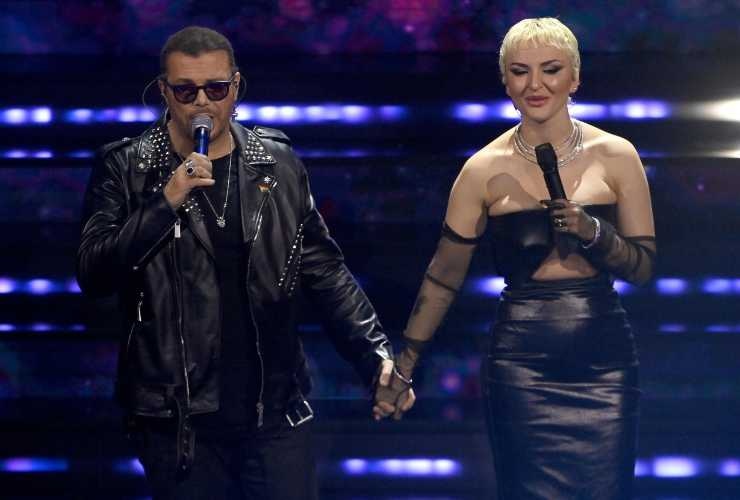 Arisa e Gianluca Grignani a Sanremo