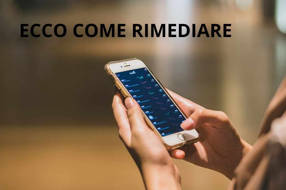 bonifico sbagliato smartphone