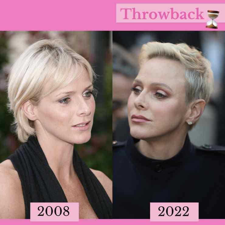 Charlene di Monaco prima e dopo