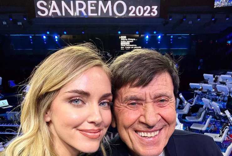chiara ferragni look sanremo