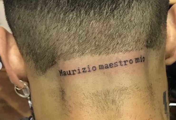 tatuaggio maurizio costanzo