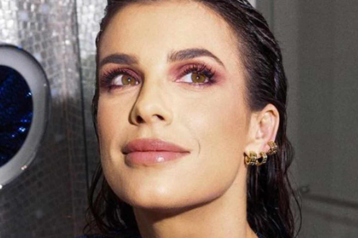 elisabetta canalis look milano fashion week