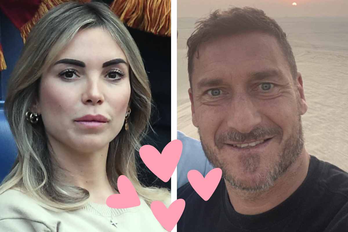francesco totti e noemi bocchi al settimo cielo