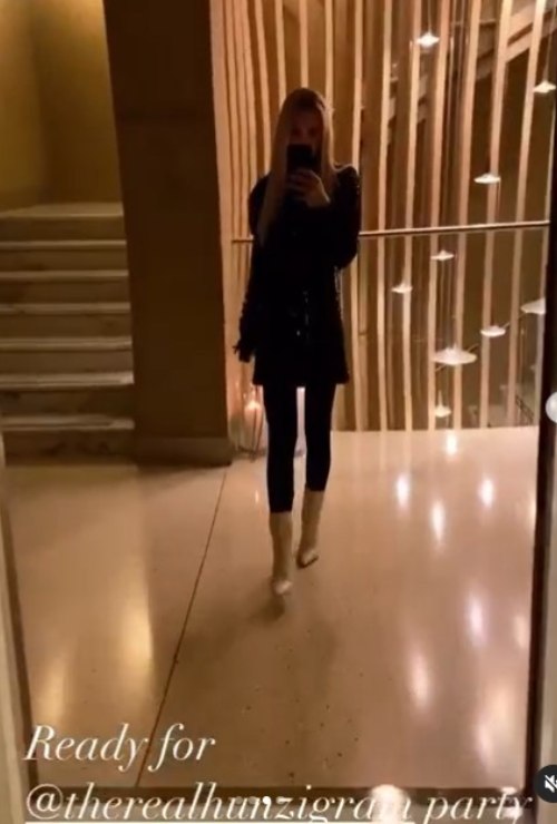 ilary blasi outfit festa michelle