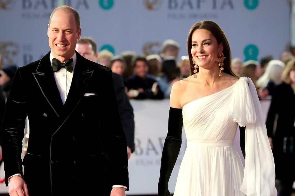 kate middleton dettaglio outfit bafta