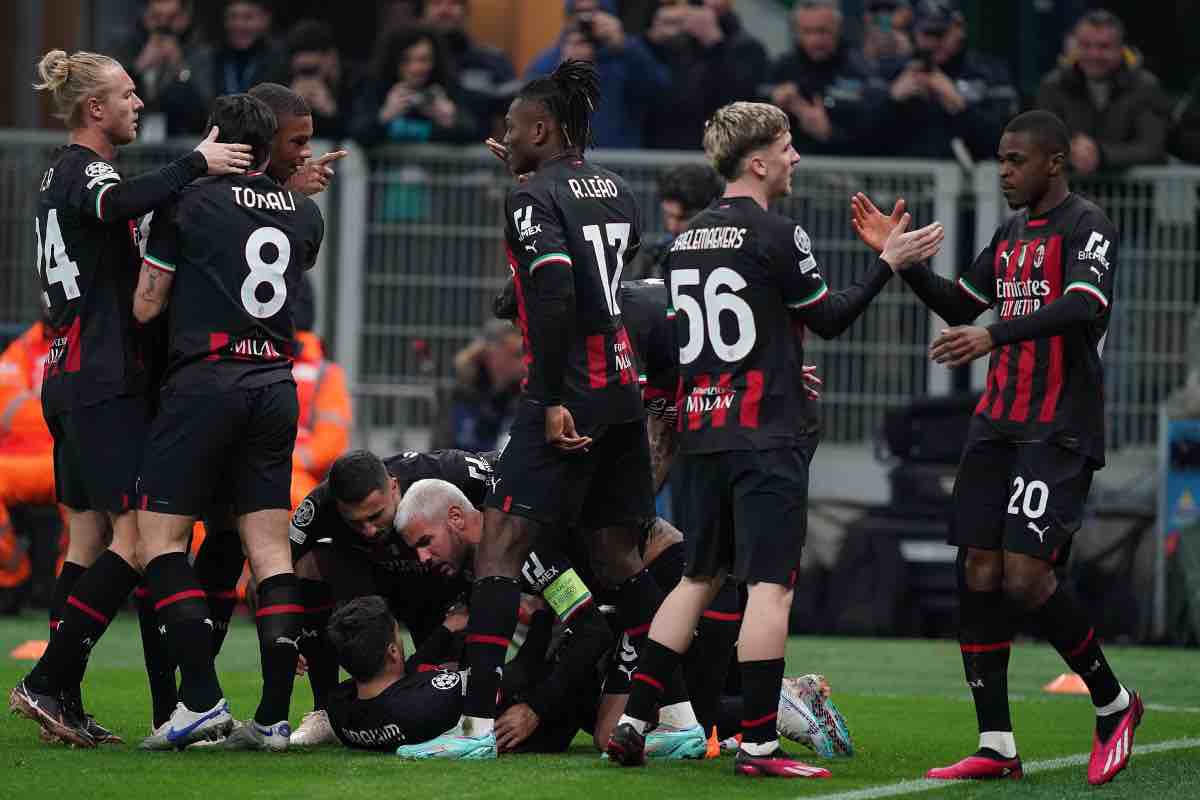 Milan-Tottenham in campo