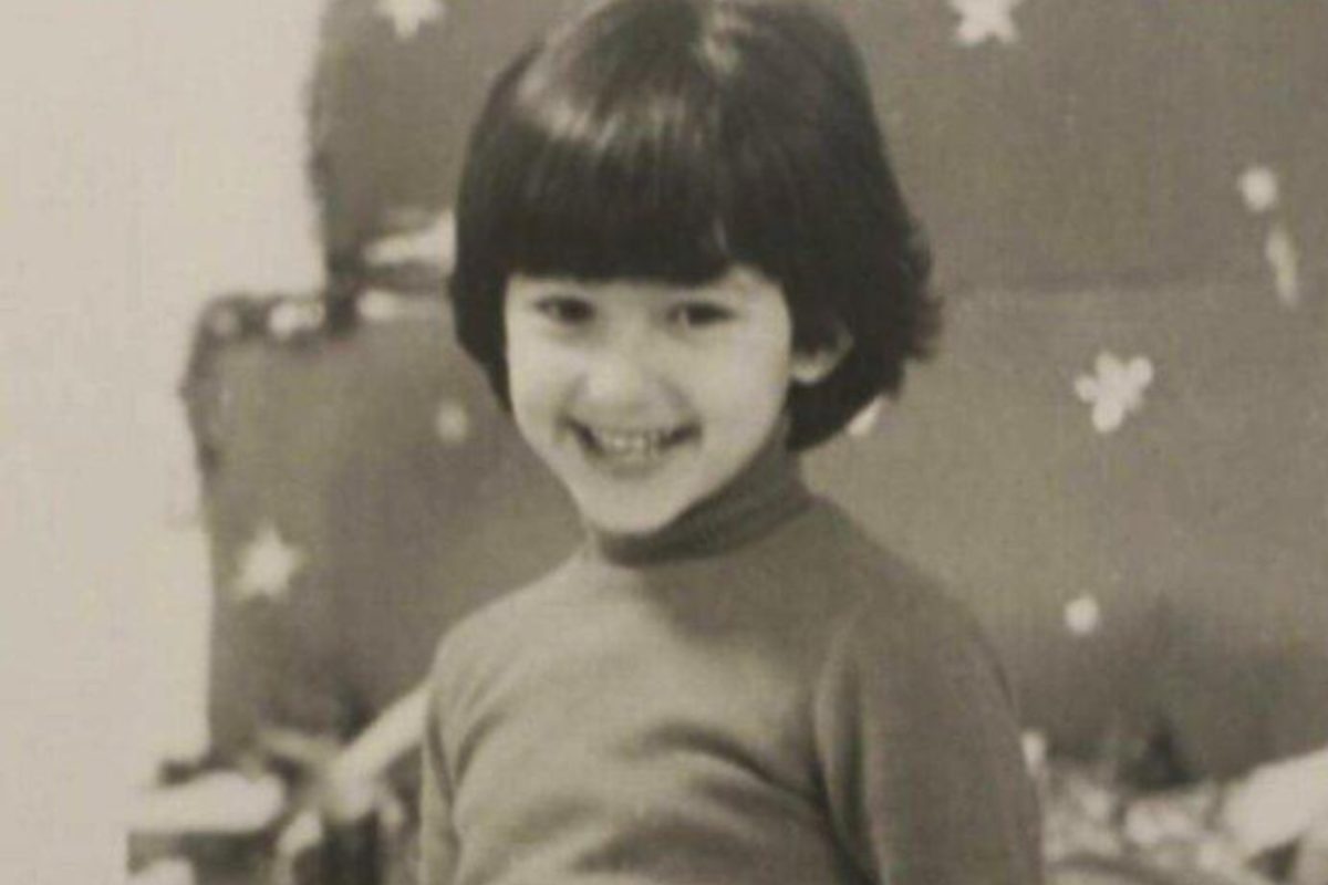 Adriana Volpe bambina