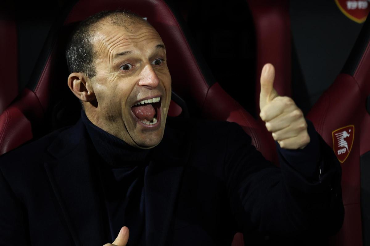 Allegri esulta
