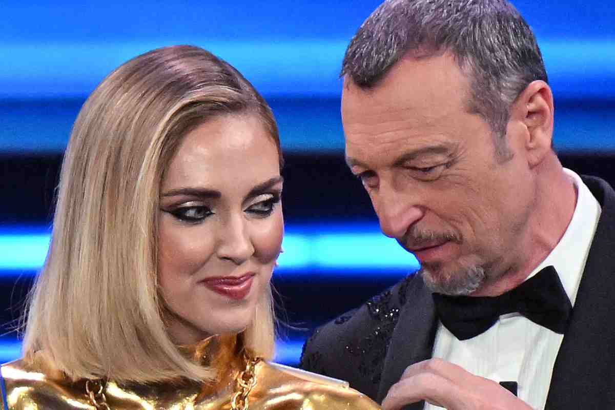 Amadeus e Chiara Ferragni di nuovo insieme