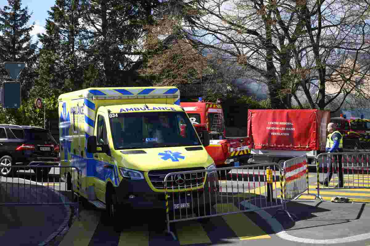 Ambulanza ferma