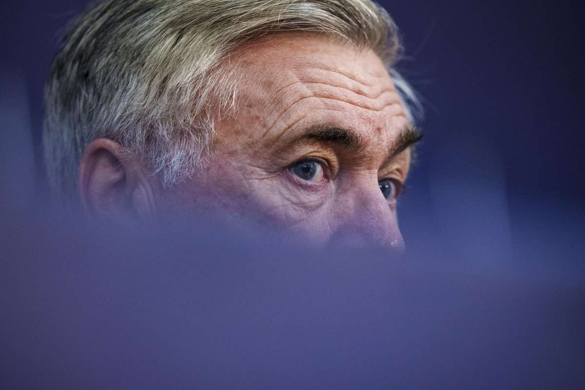Carlo Ancelotti in panchina