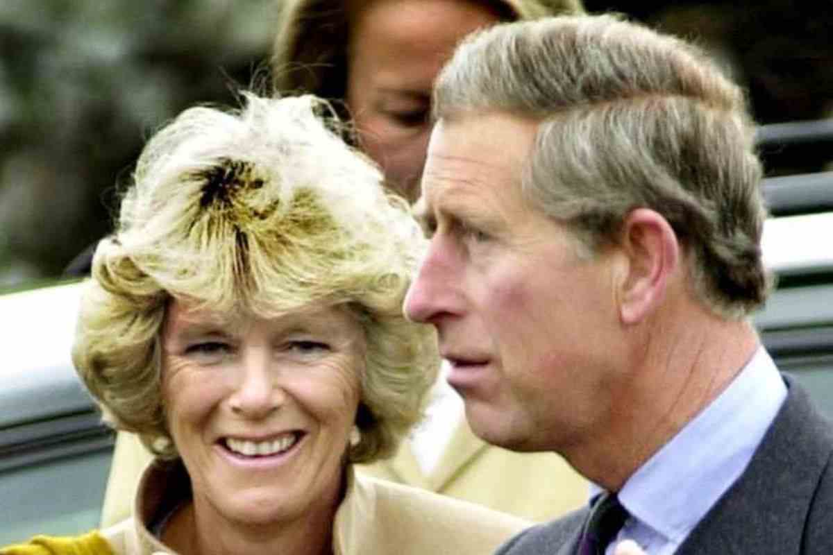 Carlo e Camilla da giovani
