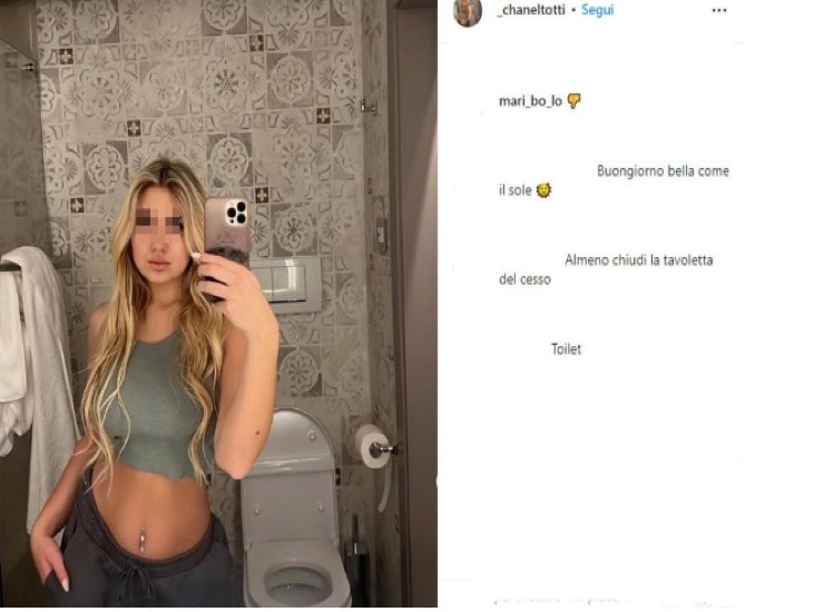Chanel, scatto in bagno
