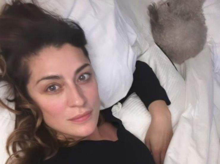 Elisa Isoardi prima di dormire