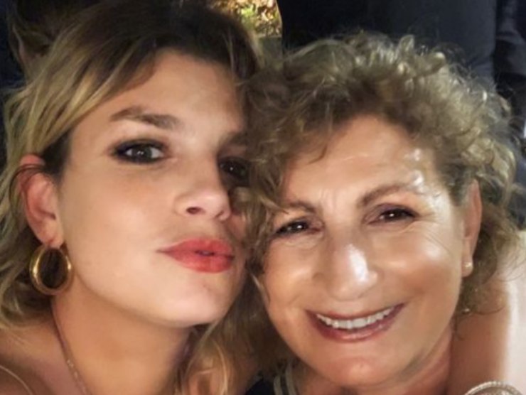 emma marrone, foto con sua mamma
