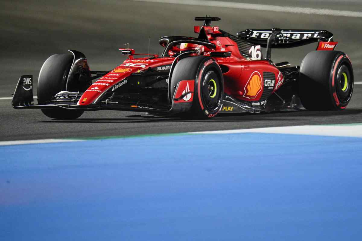 Ferrari in pista Arabia Saudita 