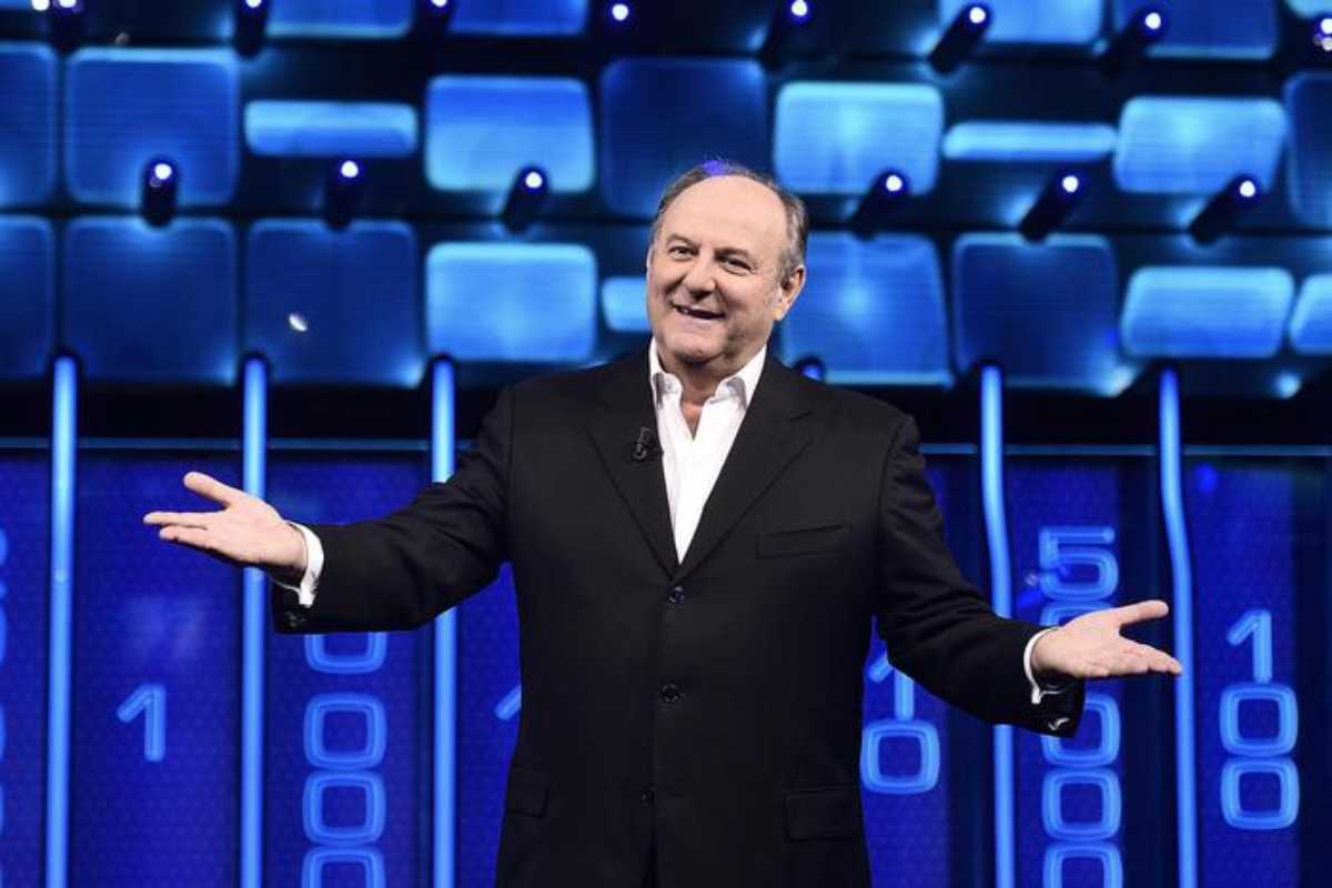 Il conduttore Gerry Scotti