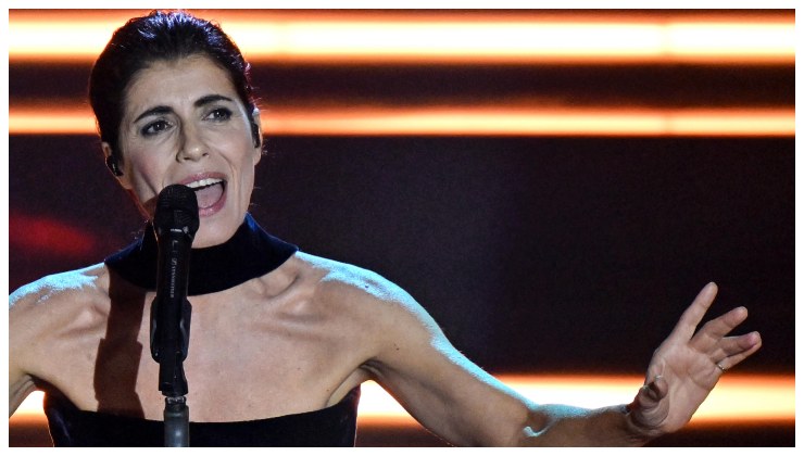 Giorgia esibizione a Sanremo