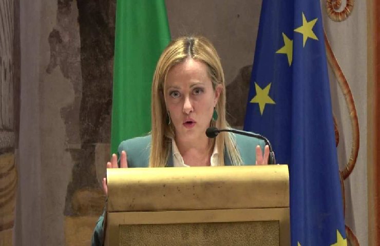 La premier Giorgia Meloni