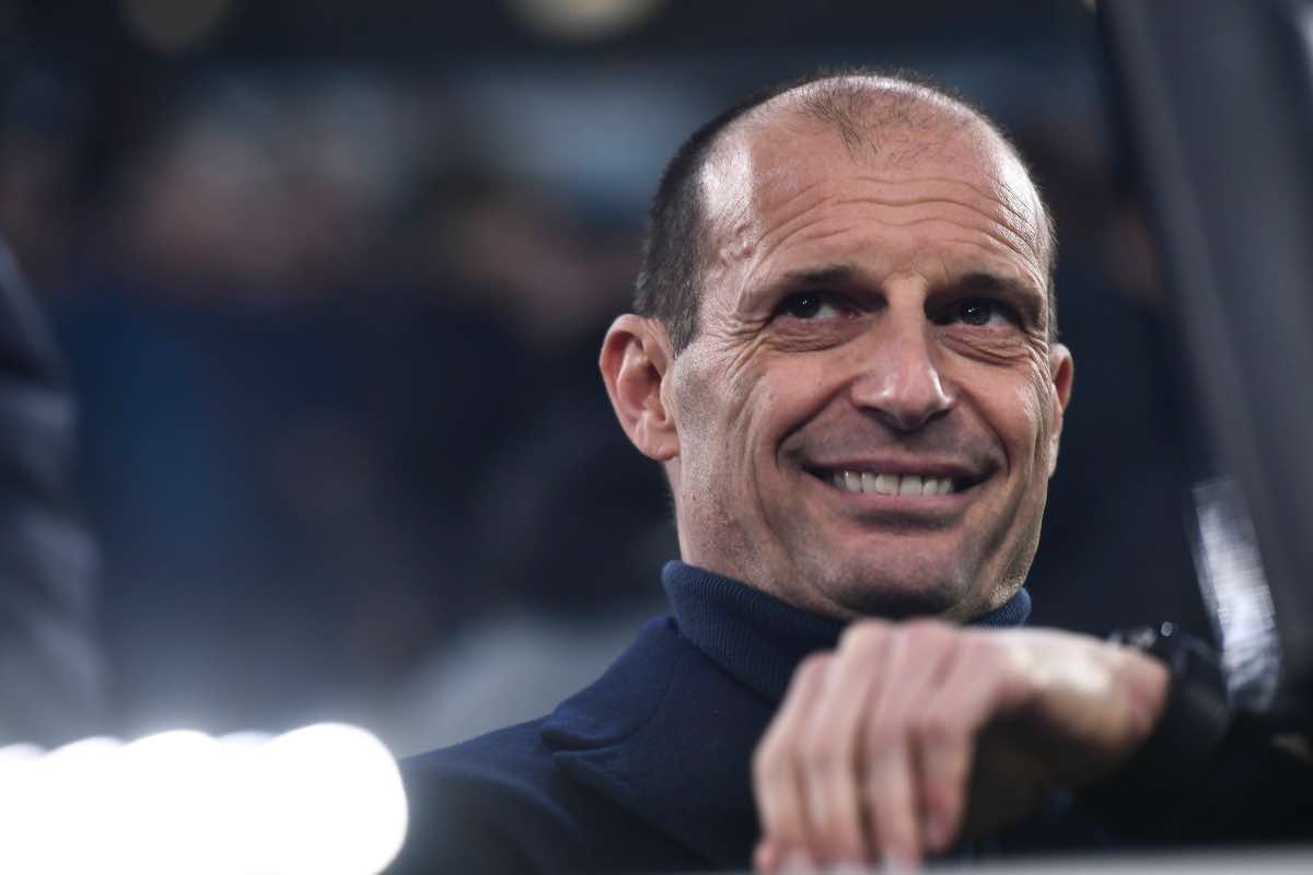 Allegri sorridente