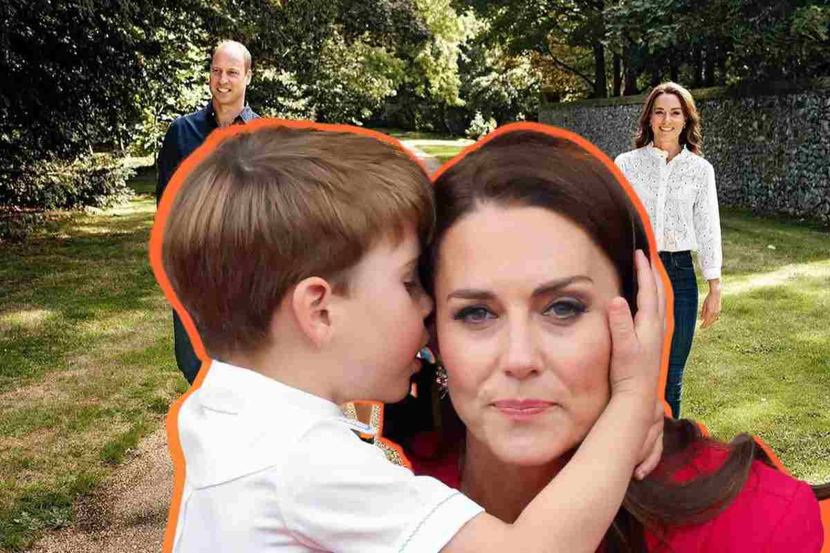 Kate e il principino Louis
