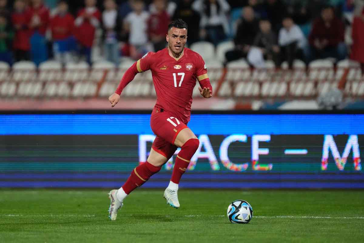 Gli esami di Kostic hanno escluso lesioni