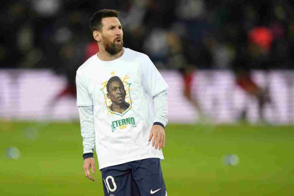 Messi maglia Pelè