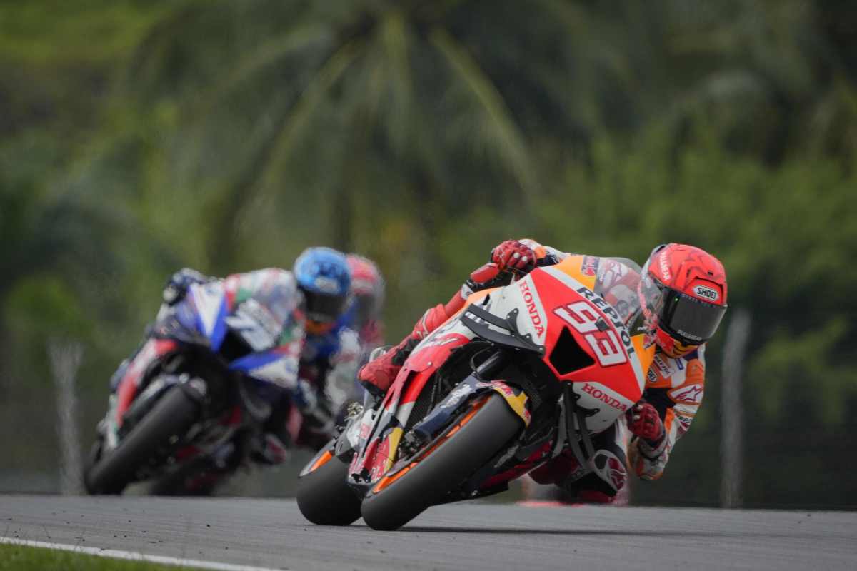 Marquez in moto MotoGp