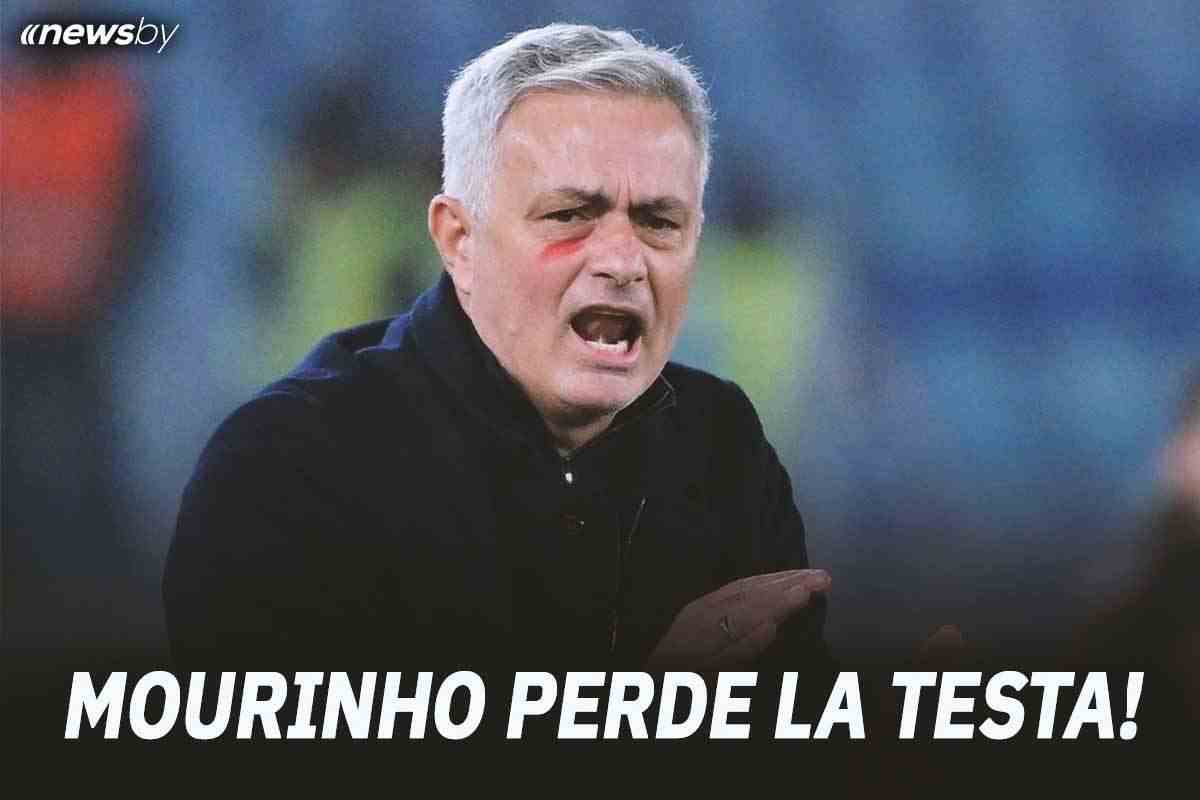 Mourinho arrabbiato