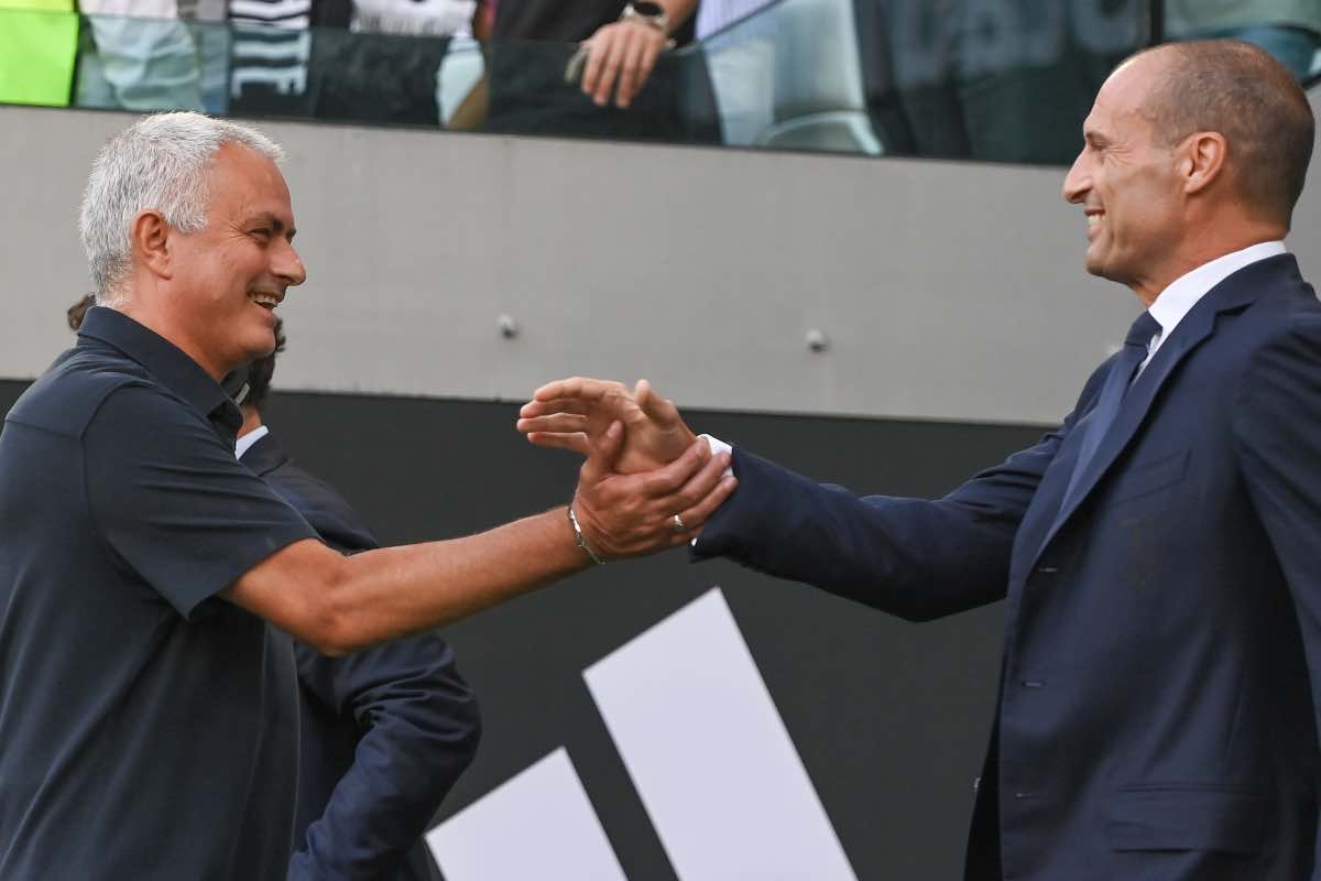 Juventus, Allegri saluta Mourinho