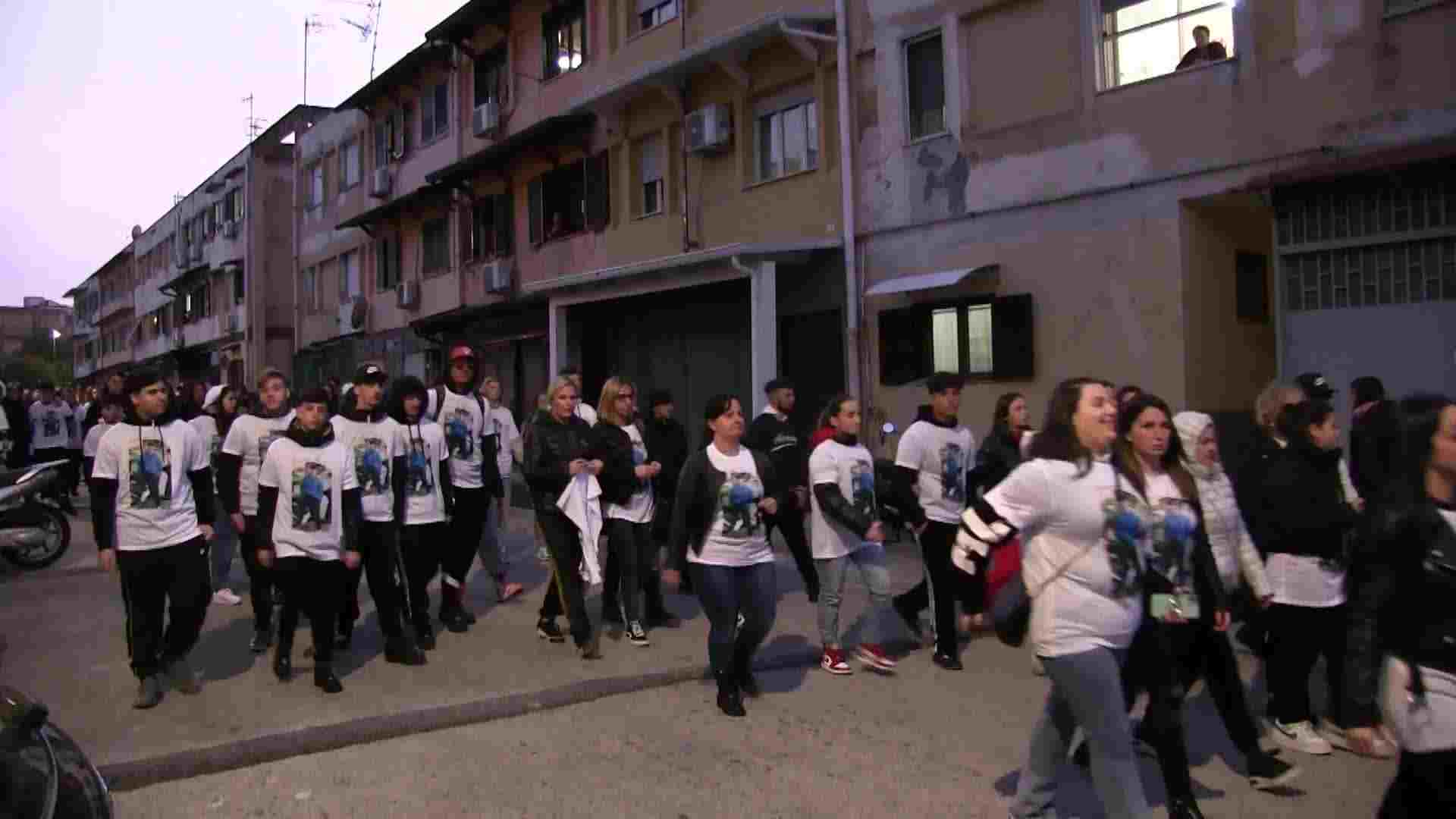 Omicidio Maimone, il corteo a Napoli