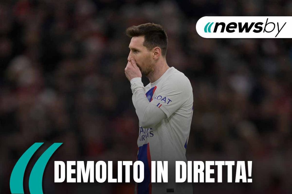Messi deluso