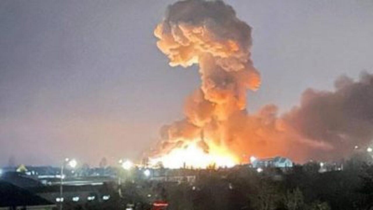 Ucraina, esplosione in una città