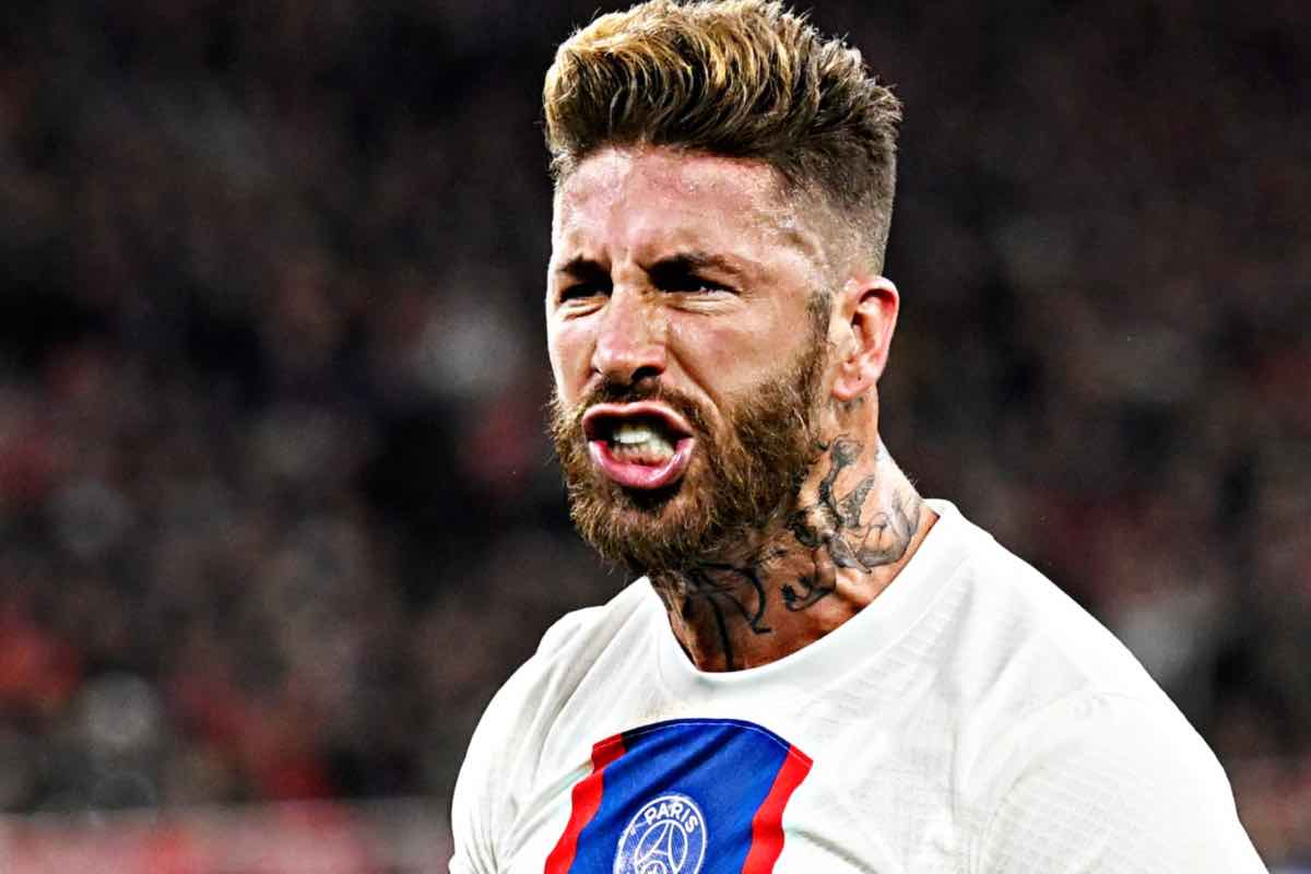Sergio Ramos in campo