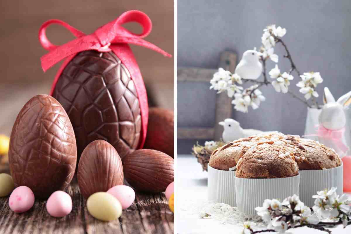 Uova e Colomba di Pasqua prezzi