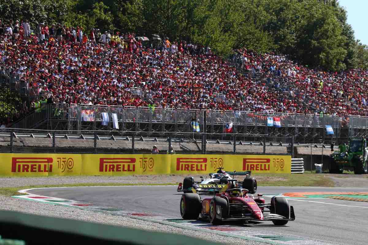 La Ferrari al Gran Premio Monza