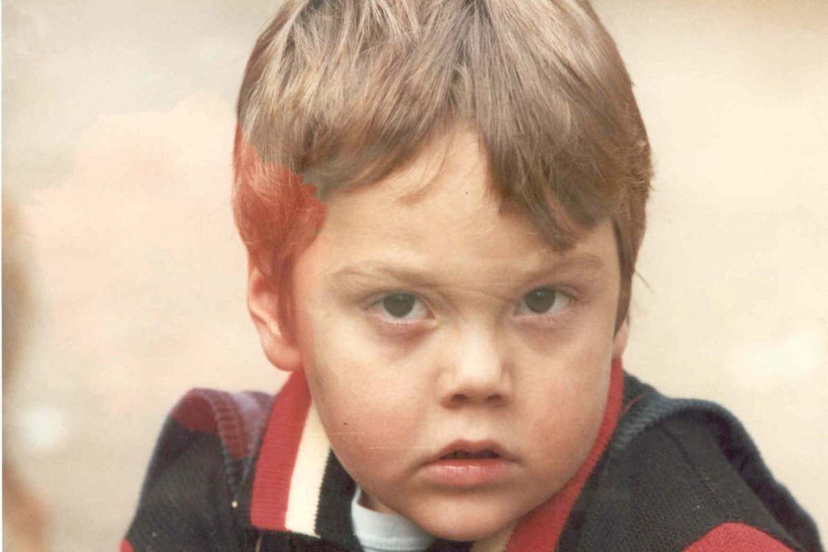 Tiziano Ferro da piccolo