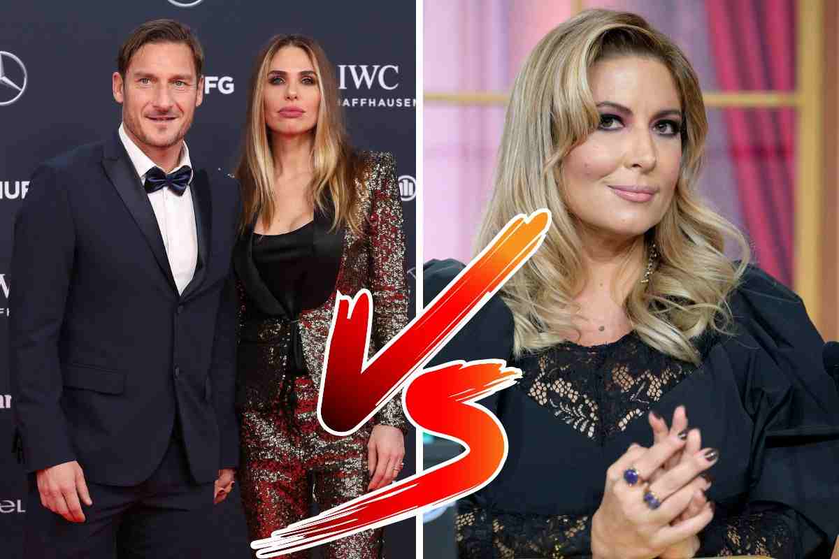 Totti, Ilary e Selvaggia Lucarelli