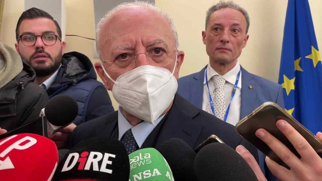 Vincenzo De Luca, il presidente della Regione Campania